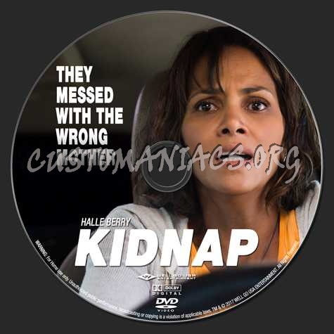 Kidnap (2017) dvd label