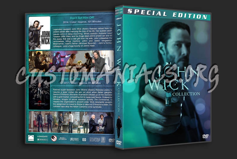 John Wick Collection dvd cover