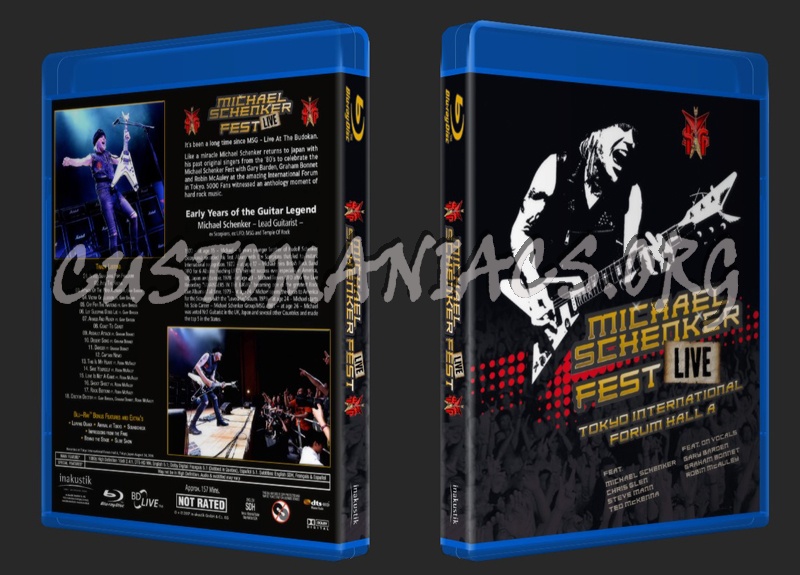 Michael Schenker Fest Live (2017) blu-ray cover