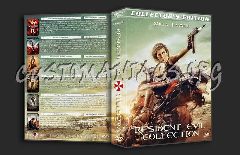 Resident Evil Collection dvd cover