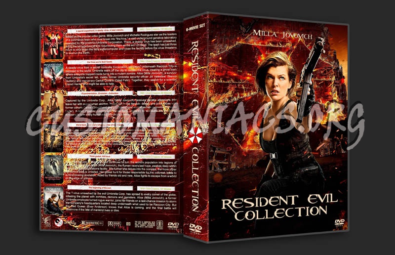 Resident Evil Collection dvd cover