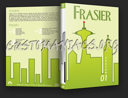 Frasier - Spanning Set dvd cover