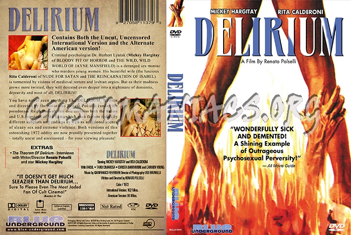Delirium dvd cover