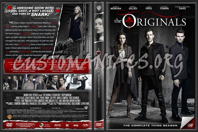 The Originals Season 3 dvd cover