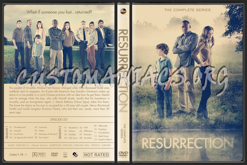 Resurrection (Complete Series) dvd cover