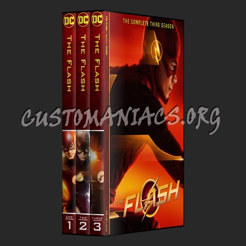 The Flash - DC TV series Collection dvd cover