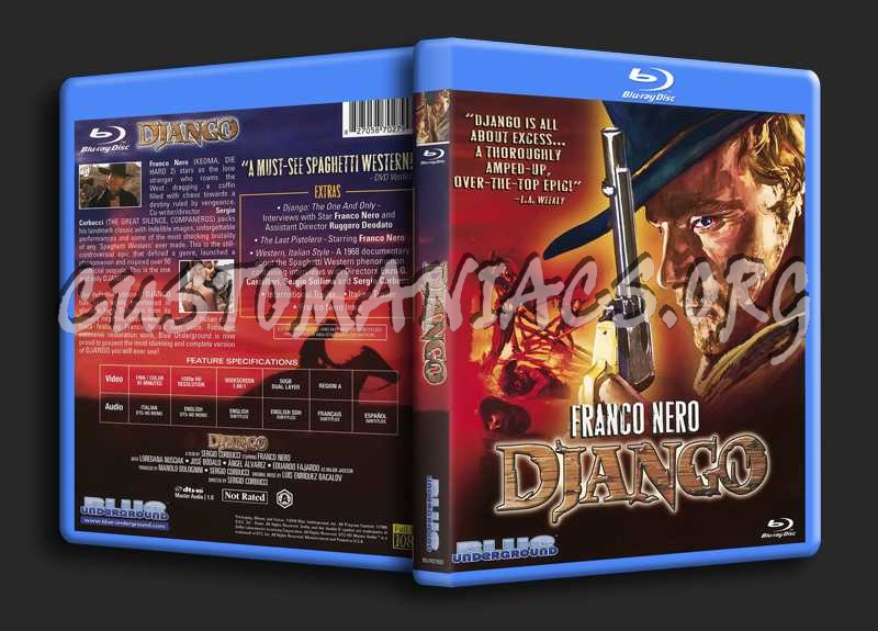 Django (1966) blu-ray cover