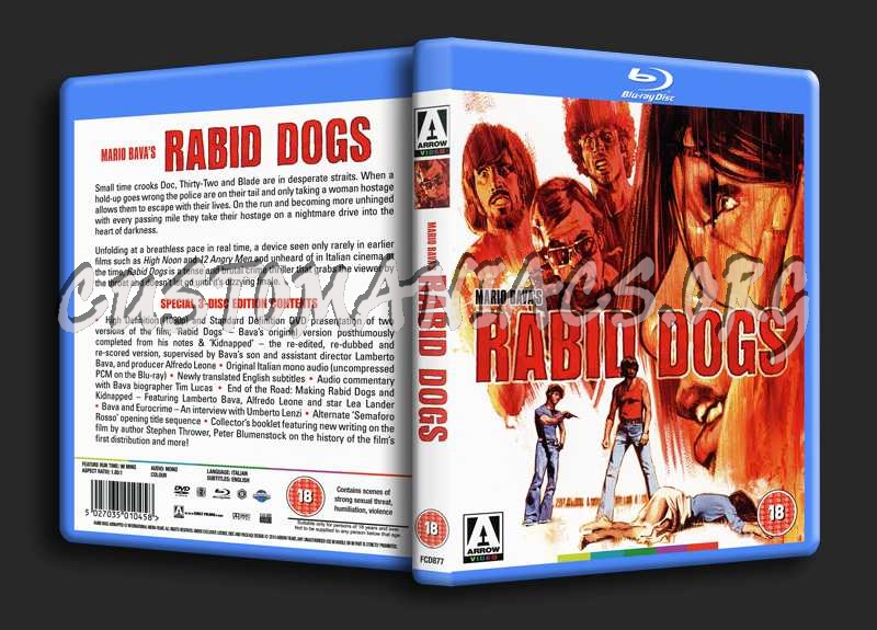 Rabid Dogs blu-ray cover