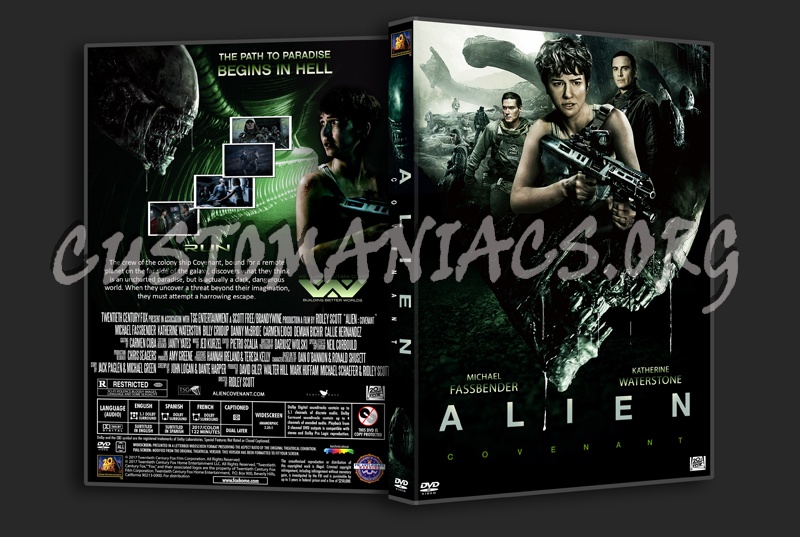 Alien: Covenant dvd cover