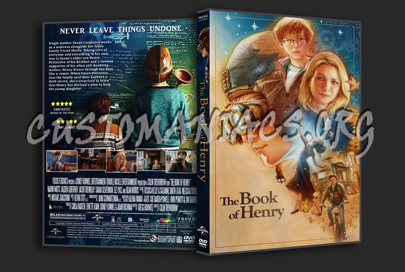 The Book Of Henry dvd cover