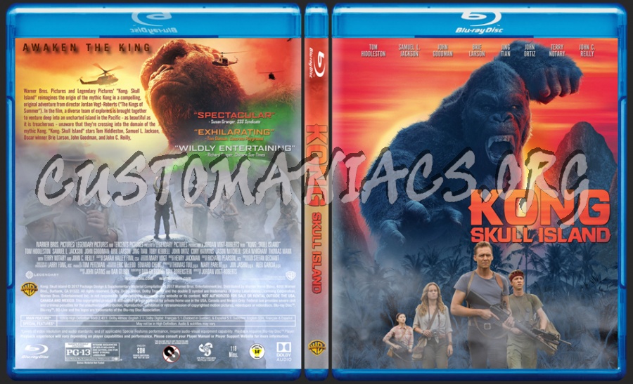 Kong: Skull Island dvd cover