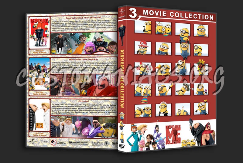 Despicable Me Collection dvd cover