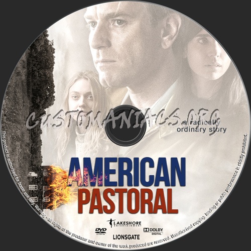 American Pastoral dvd label