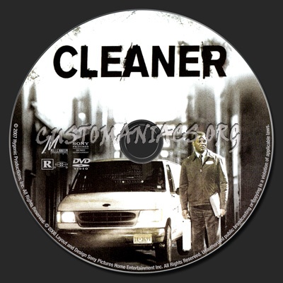 Cleaner dvd label