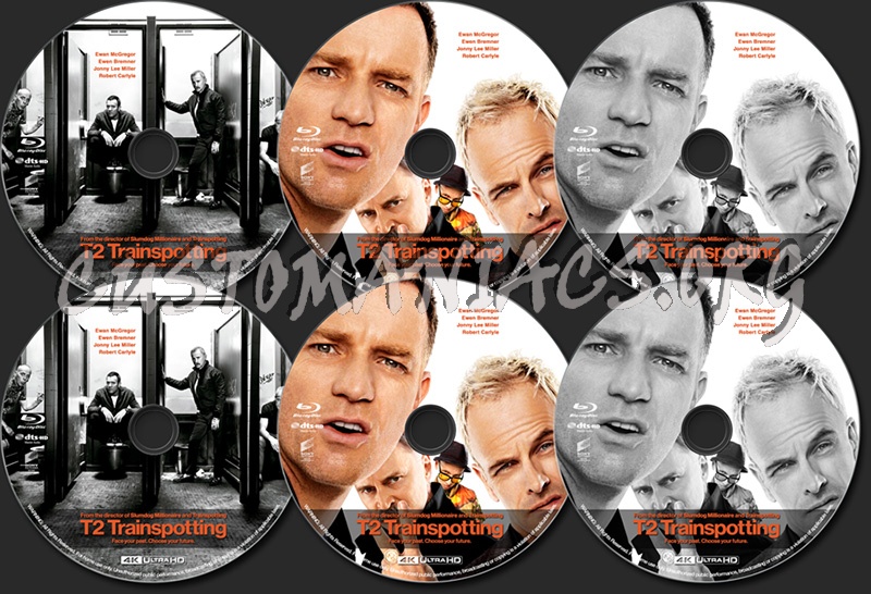 T2 Trainspotting (BD & 4K)(2017) blu-ray label