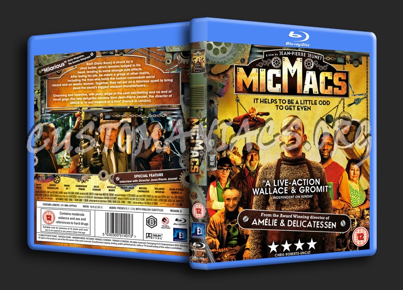 Micmacs blu-ray cover