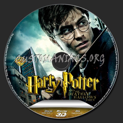 Harry Potter Collection blu-ray label