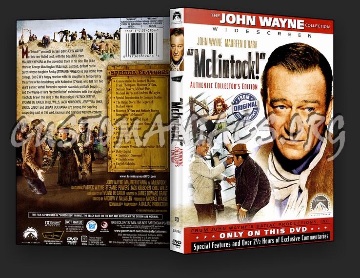 McLintock! dvd cover