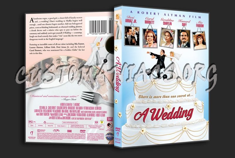 A Wedding dvd cover