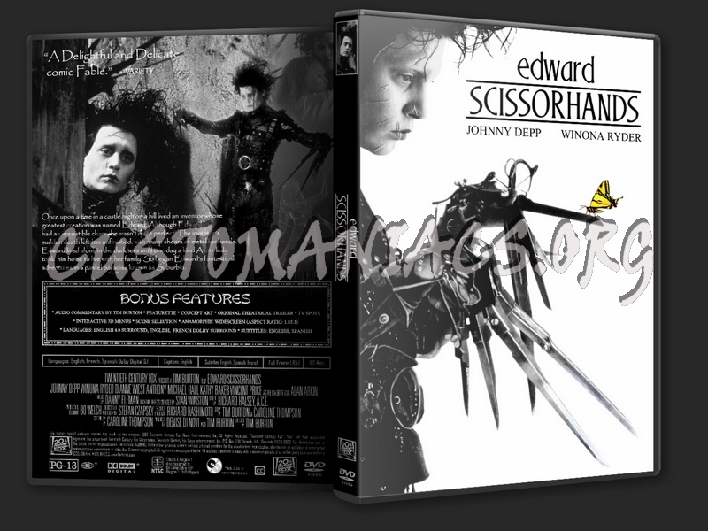 Edward Scissorhands dvd cover