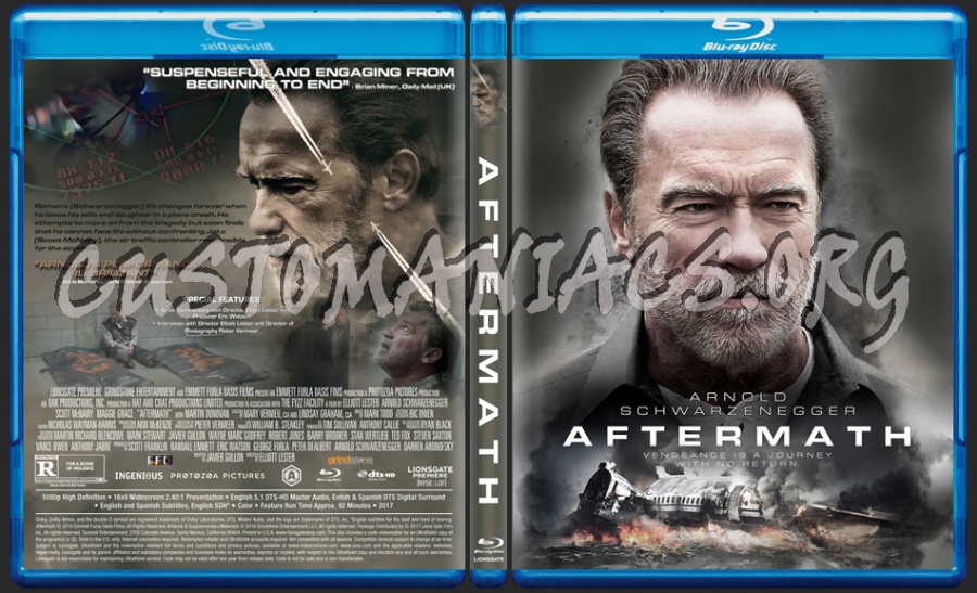 Aftermath (2017) dvd cover