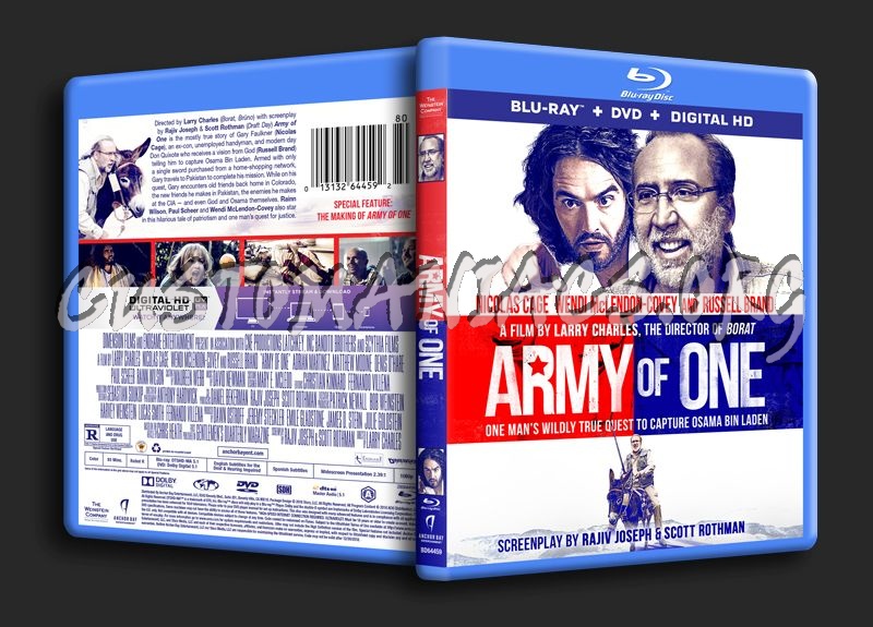 Army of One blu-ray cover