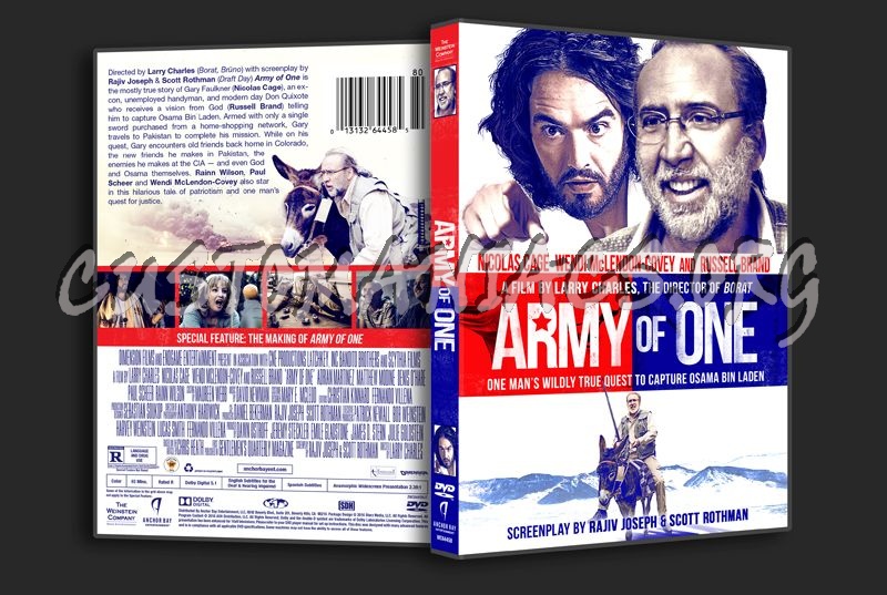 Army of One dvd cover