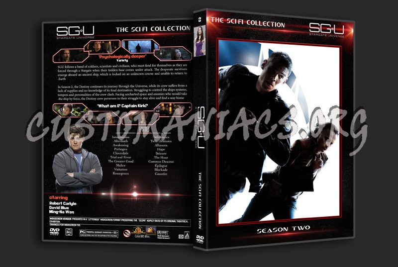 Stargate Universe Season 2 (The Sci-Fi Collection) dvd cover