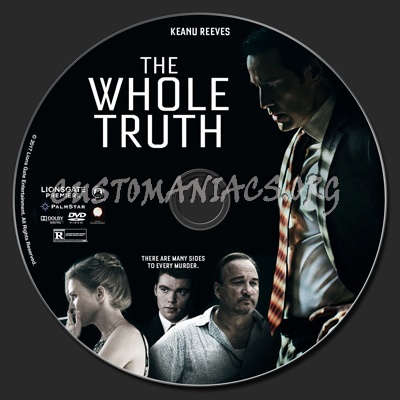 The Whole Truth dvd label