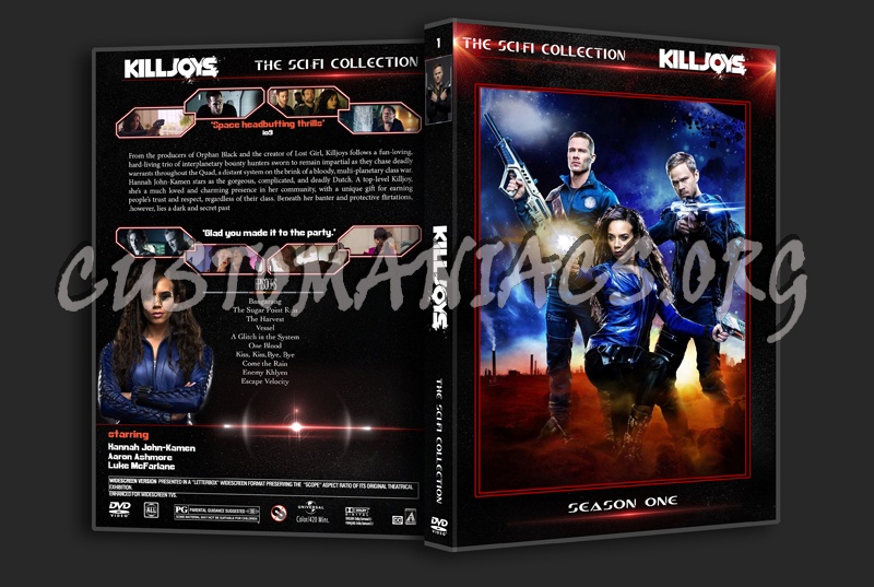 Killjoys Season 1 (The Sci-Fi Collection) dvd cover