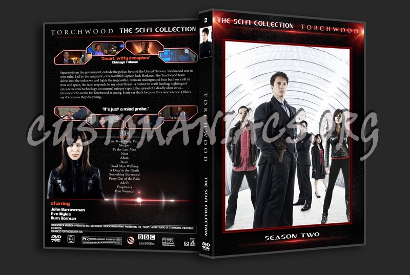 Torchwood Season 2 (The Sci-Fi Collection) dvd cover