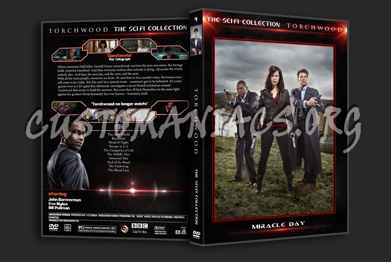 Torchwood Miracle Day (The Sci-Fi Collection) dvd cover