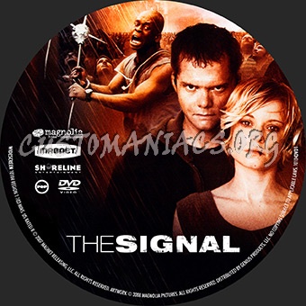 The Signal dvd label