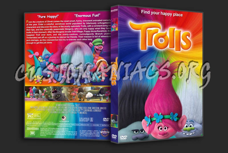 Trolls dvd cover