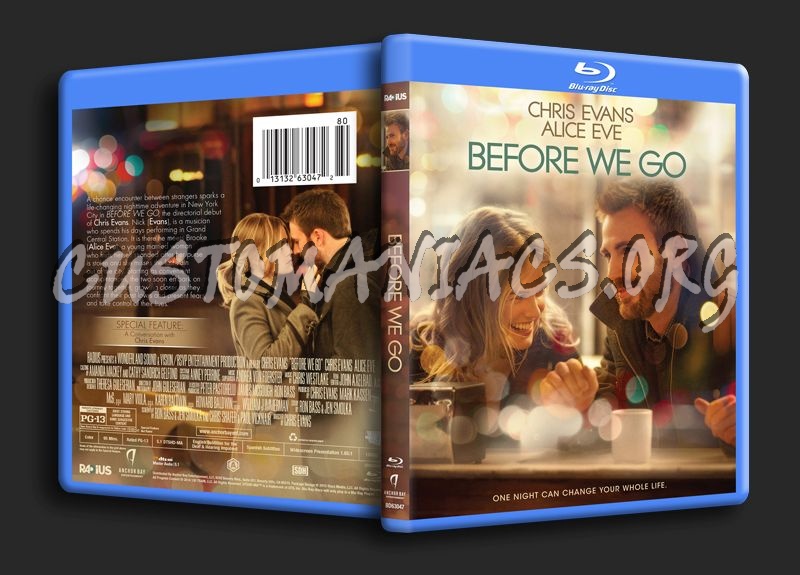Before We Go blu-ray cover