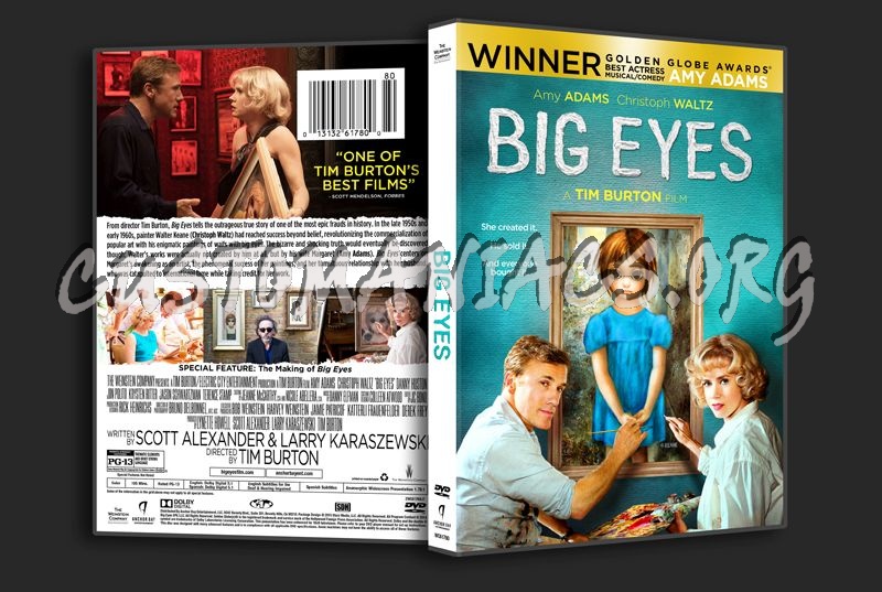 Big Eyes dvd cover