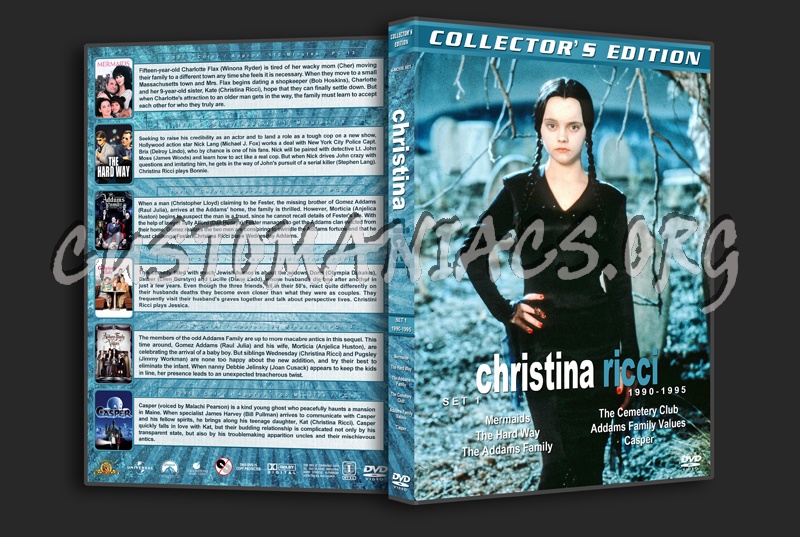 Christina Ricci Film Collection - Set 1 (1990-1995) dvd cover