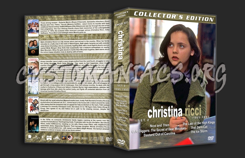 Christina Ricci Film Collection - Set 2 (1995-1997) dvd cover