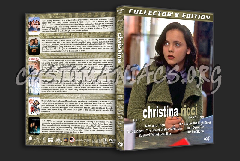 Christina Ricci Film Collection Set 2 1995 1997 Dvd Cover Dvd Covers Labels By Customaniacs Id Free Download Highres Dvd Cover