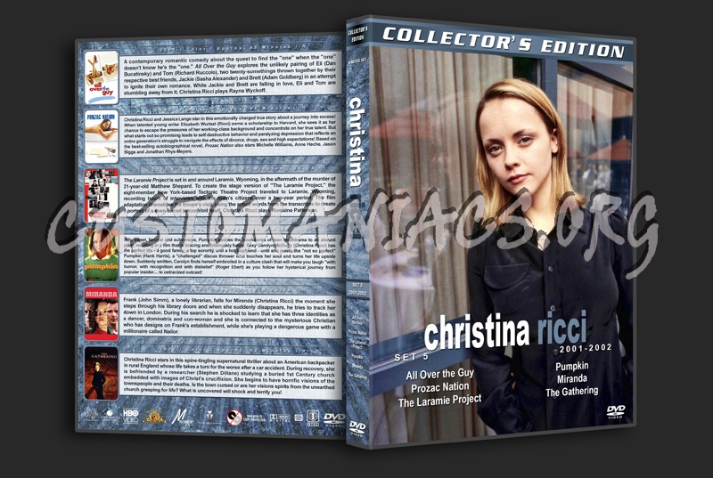 Christina Ricci Film Collection - Set 5 (2001-2002) dvd cover