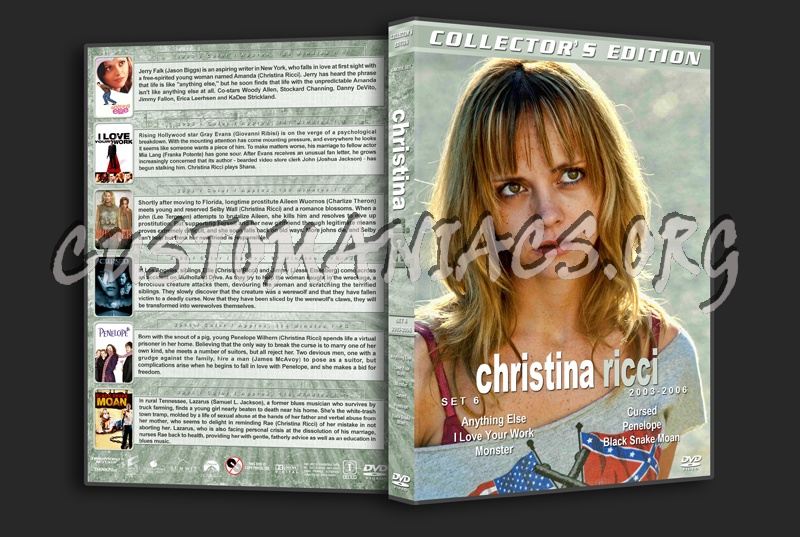 Christina Ricci Film Collection - Set 6 (2003-2006) dvd cover