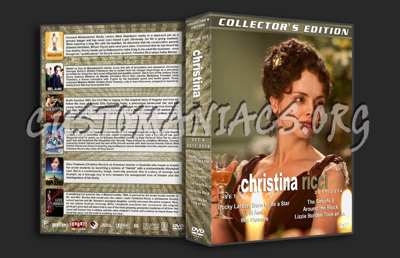 Christina Ricci Film Collection - Set 8 (2011-2014) dvd cover