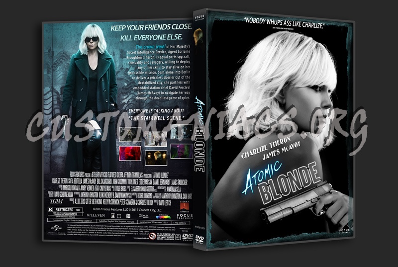 Atomic Blonde dvd cover