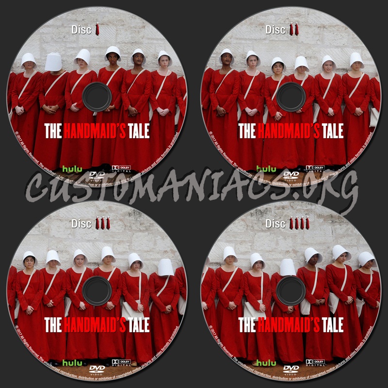 The Handmaids Tale dvd label