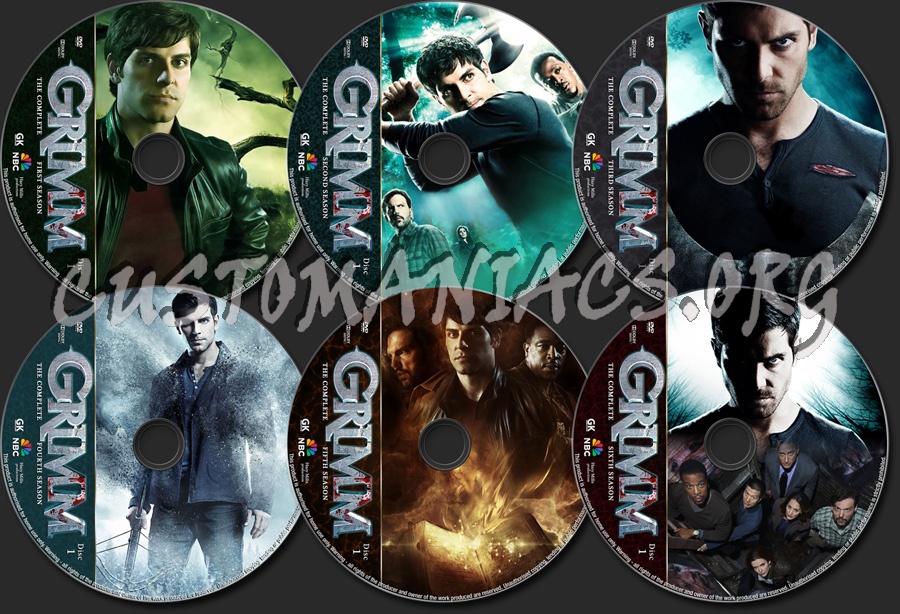 Grimm Complete dvd label