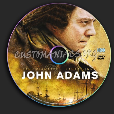 John Adams dvd label