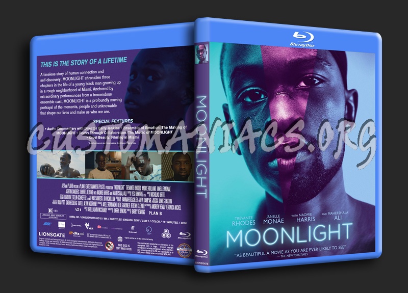 Moonlight blu-ray cover