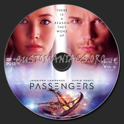 Passengers (2016) dvd label