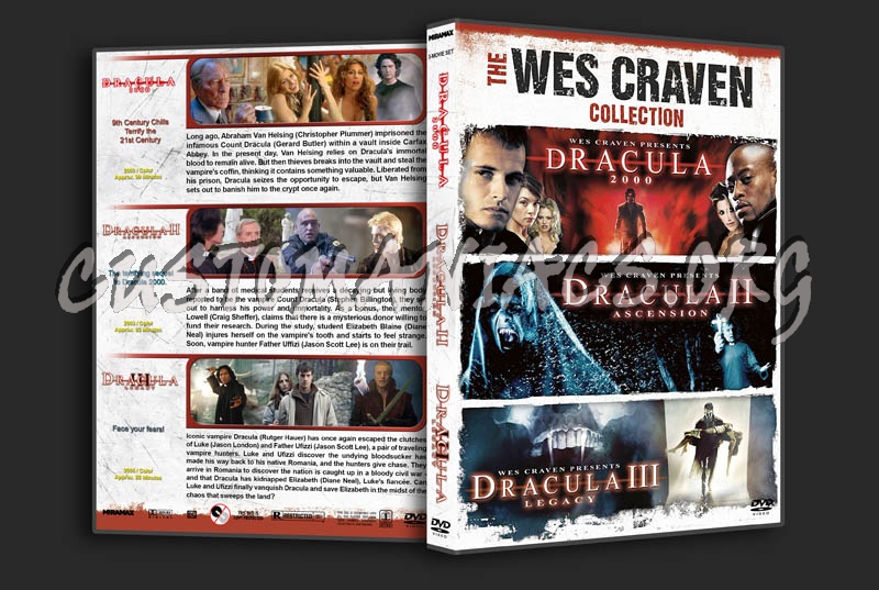 The Wes Craven Collection - Dracula dvd cover