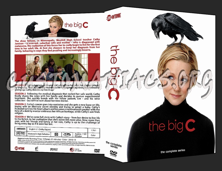 The Big C - seasons 1 thru 4 dvd cover